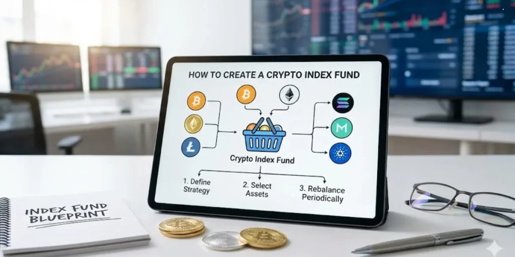 how to create a crypto index fund