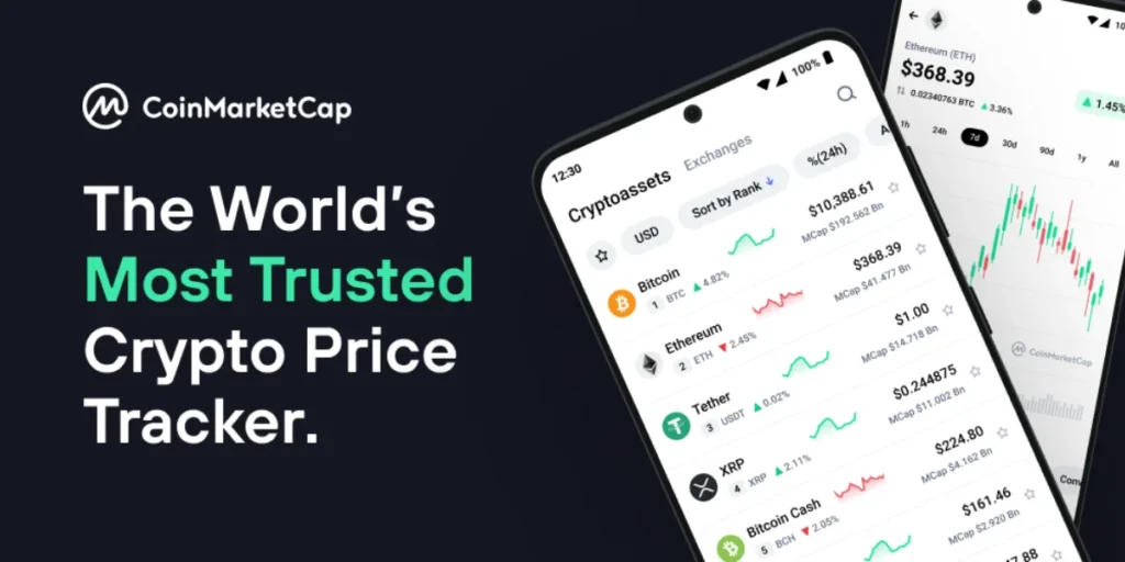 coinmarketcap 
best crypto price tracker